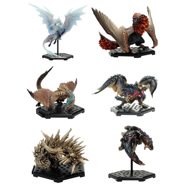 Monster Hunter World Iceborne Vol14 Model Toy Action Figure Collectibles Dragon Ivelcana Tigalex Rad Balkin Volganos Bazergius