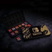 Monster Hunter Theme Gamecard Console Storage Bag Foldable Holder Dock Case Game Cards Storage Case box For Nintendo Switch